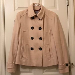 Cream Wool Jacket - S Small